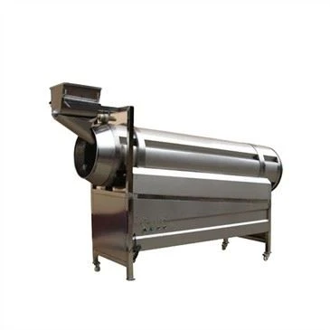 Automatic Snacks Food Rotary Seasoning Mixing Flavoring Machine