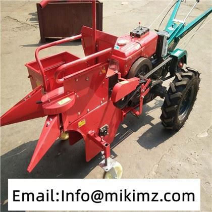 Mini kukurūzas ražas novākšanas mašīna