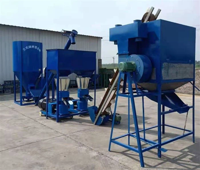 Dzīvnieku barības granulu ražošanas līnija