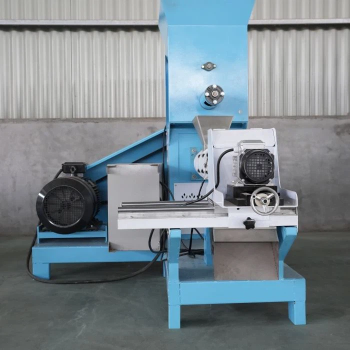 Automatic Floating Fish Feed Pellet Extruder factory